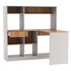 Прайм 89.11-01 Стол письменный угловой с ящиком Правый (Олмеко)